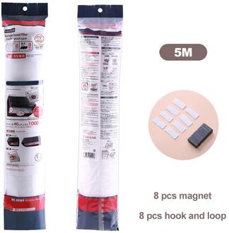 Food Grade Keuken Olie Filter Koken Nonwoven Afzuigkap Vetfilter Keuken Benodigdheden Olie Proof Sticker Vervuiling Mesh Bereik 5m