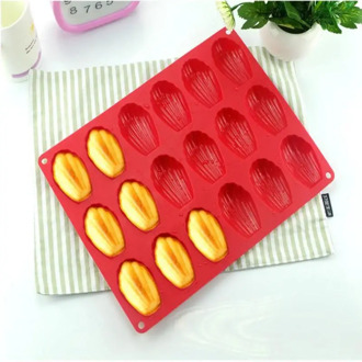 Food Grade Madeleine Silicone Mold For Cake Pastry Baking Chocolate Candy Fondant Bakeware Dessert Mould Kitchen Tools