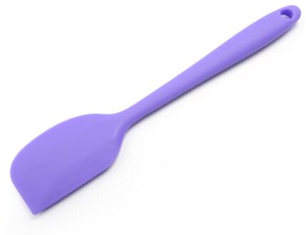 Food Grade Non Stick Boter Koken Siliconen Spatel Set Taart Schraper Cookie Pastry Schraper Taart Bakken Spatel Cake Kitchentool paars