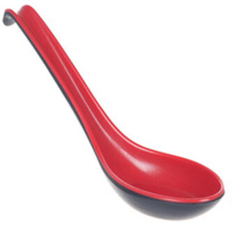 Food-grade Plastic Soep Lepel Thuis Bestek Lange Steel Japanse Kom Soep Pap Lepel Hete Koffie Dessert Scoop