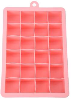 Food Grade Siliconen 24 Grids DIY Herbruikbare Ice Cube Mold Ice Cube Maker Ice Tray Jelly Vriezer Mould voor Sap