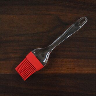 Food Grade Siliconen Borstel Bbq Grill Vloeibare Olie Borstels Keuken Gadgets Voor Cake Brood Boter Bakken Gebak Borstel Bakkerij Gereedschap B - rood