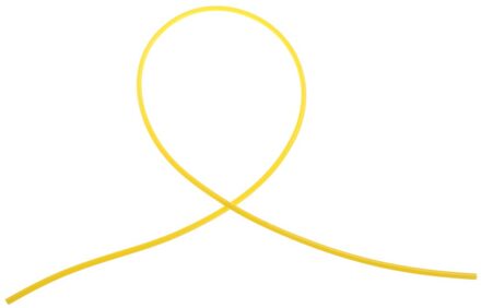 Food Grade Siliconen Tube Hoge En Lage Temperatuur Weerstand Smaakloos Niet-toxisch Transparant Tuinslang 1M 4Mm X 6Mm Geel