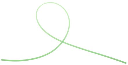 Food Grade Siliconen Tube Hoge En Lage Temperatuur Weerstand Smaakloos Niet-toxisch Transparant Tuinslang 1M 4Mm X 6Mm groen