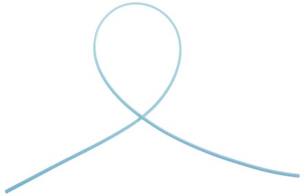 Food Grade Siliconen Tube Hoge En Lage Temperatuur Weerstand Smaakloos Niet-toxisch Transparant Tuinslang 1M 4Mm X 6Mm lucht blauw