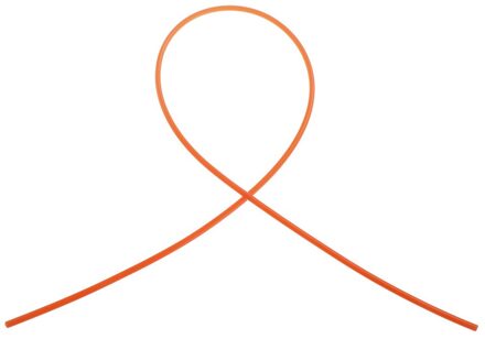 Food Grade Siliconen Tube Hoge En Lage Temperatuur Weerstand Smaakloos Niet-toxisch Transparant Tuinslang 1M 4Mm X 6Mm Oranje