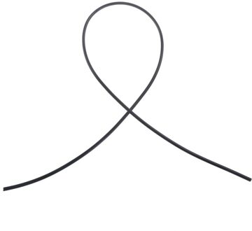 Food Grade Siliconen Tube Hoge En Lage Temperatuur Weerstand Smaakloos Niet-toxisch Transparant Tuinslang 1M 4Mm X 6Mm zwart