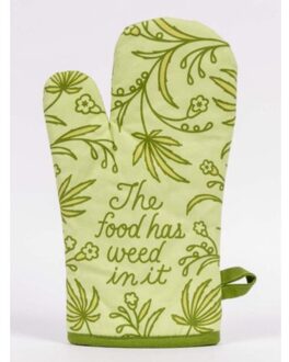 Food Has Weed In It Oven Handschoen