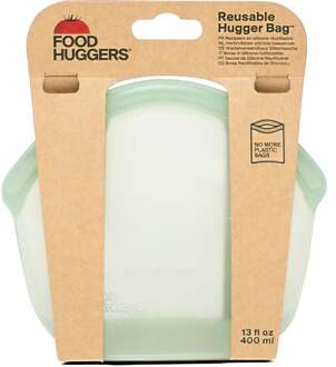 Food Huggers Bag Juniper Clear 400ml