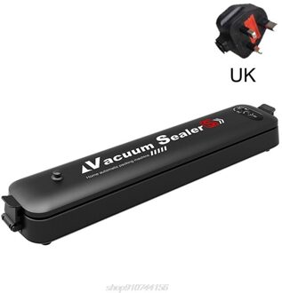 Food Vacuum Sealer Fruit Vlees Verpakking Machine Thuis Afdichting Automatische Saver Packer + 15 Zakken Huishoudelijke Accessoire N11 20 UK