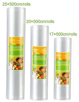 Food Vacuum Sealer Opslag Verpakking Sluitmachine Keuken Vacuüm Container Verpakker Voedsel Saver Met 15Pcs Vacum Tas 3 roll bags / US plug 110v