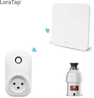 Food Waste Disposers Garbage Disposal Wireless Switch Remote Control Israel Plug 1HP No Drilling No Pipe Replace Air Switch,