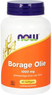 Foods - Borage Olie 1000 mg - Plantaardige Bron van GLA - 60 Softgels