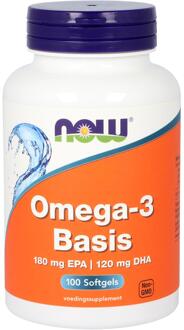 Foods - Omega-3 Basis - 1000 mg Zuivere Visolieconcentraat - 100 Softgels