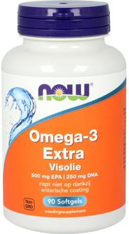 Foods - Omega-3 Extra - 1000 mg Zuivere Visolieconcentraat - 90 Softgels