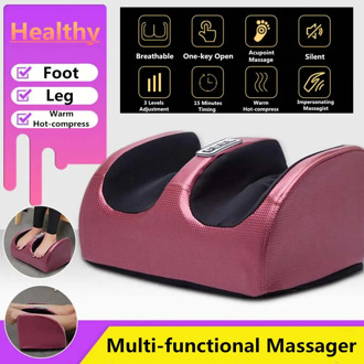Foot Massage Machine Electric Shiatsu Foot Massager Heating Therapy Foot Massage Roller for Relief Leg Fatigue Women Men Gift