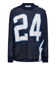 Football T-shirt American  donkerblauw - XS,S,M,L,