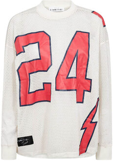 Football T-shirt American  naturel - S,M,L,