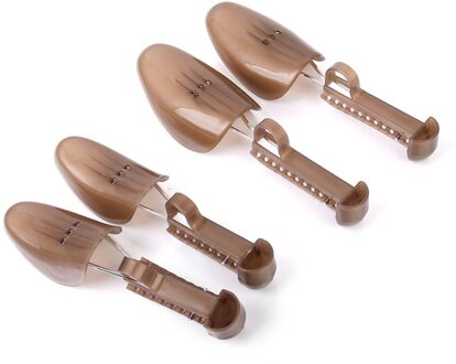 Footful 2 Maten Vrouwen & Mannen Professionele Plastic Schoenen Boom Brancard Shaper Verstelbare Bruin