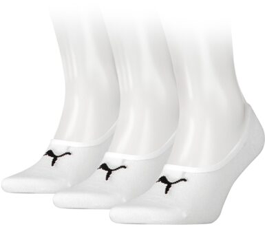 Footie Sokken - 3 pack - Wit - Maat 35-38