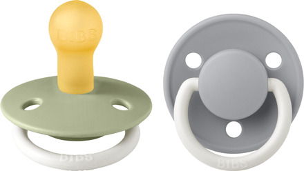 Fopspeen De Lux Sage/Cloud 0-6 maanden, 2 stuks. Groen