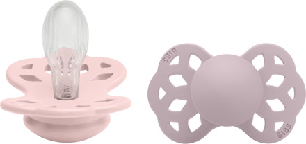 Fopspeen Infinity 6-18 maanden Blossom/Dusky Lilac 2 stuks. Paars