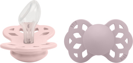 Fopspeen Infinity anatomische speen 6-18 maanden Blossom & Dusky Lilac 2 stuks. Paars