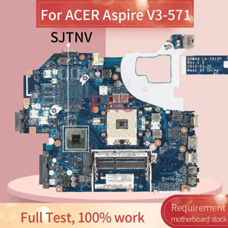 For ACER Aspire V3-571 Notebook Mainboard LA-7912P SJTNV HM70 DDR3 Laptop motherboard