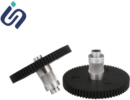 For Artillery Sidewinder x1 Extruder Gear with 66 Teeth Stainless Steel and Plastic Titan Aero Extruder Feeder Gear