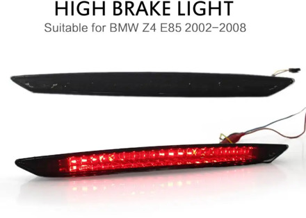 For BMW Z4 E85 03-08 Red Third High Mount Brake Stop Rear Tail Light Third Brake Light Rear Tail Lamp 63256917378