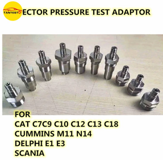 For CAT C7 C9 C10 C12 C13 C18 CUMMINS M11 N14 DEPHI E1 E3 SCANIA HEUI EUI Injector Opening Pressure Test Adaptor Adapter Tool