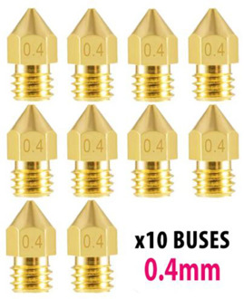 For Creality Ender 3/3 Pro 3D Printer Nozzle Printer Nozzle Kit M6 Thread