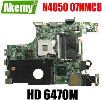 For DELL 07NMC8 laptop motherboard inspiron 14 N4050 main board 7NMC8 HM67 w/ HD 6470M 1GB DDR3