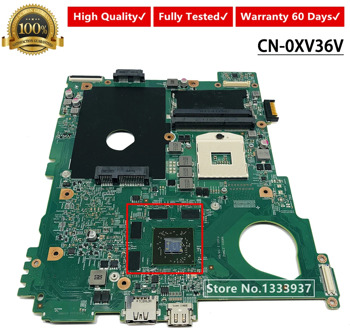 For DELL Vostro 3550 V3550 laptop motherboard HD6630M 1GB CN-0XV36V 0XV36V XV36V Mainboard