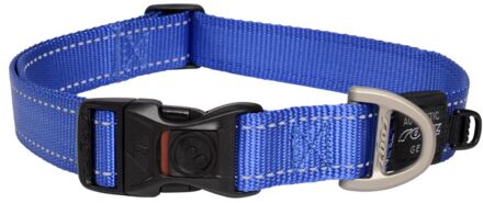 For Dogz Hondenhalsband 43-75 X 2,5 Cm Nylon Blauw