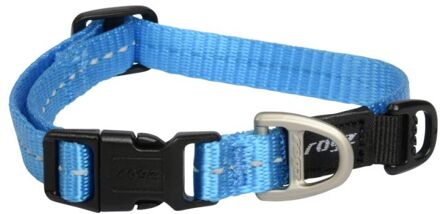 For Dogz Reflectiehalsband Nitelife 20-32 Cm Nylon Blauw