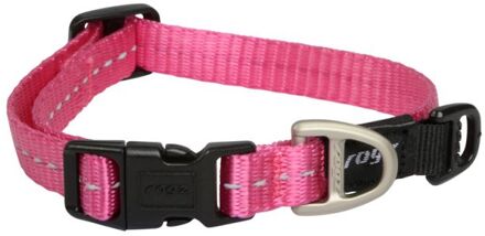 For Dogz Reflectiehalsband Nitelife 20-32 X 1,1 Cm Nylon Roze