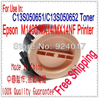 For Epson M1400 MX14 M MX 1400 14 Toner Cartridge,For Epson Refill Toner 0651 C13S050651 0652 C13S050652 Refill Toner Cartrdige