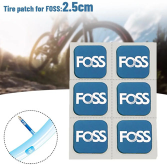 For FOSS 6pcs / Set Bicycle Tire Patch Repair Tool Road Bike Inner Tube Repair Pad Bicycle Repair Tool