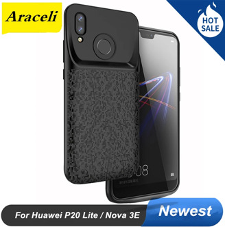 For Huawei P20 Lite Battery Case 4700 Mah External Battery Backup Charger Cover Pack Power Bank For Huawei Nova 3E Battery Case