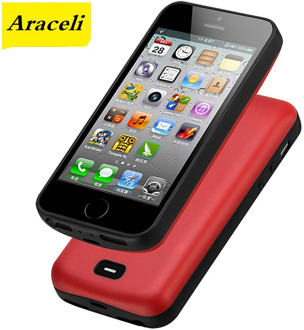 For iphone 5 5S SE Battery Charger Case 4000 Mah Smart Phone Cover Power Bank Battery Case