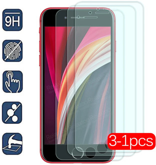 For iphone se 2020 Glass 3pcs protective Glass on the For iphone se 2 aifon 2020 se2 se2020 screen protector tempered glass Film
