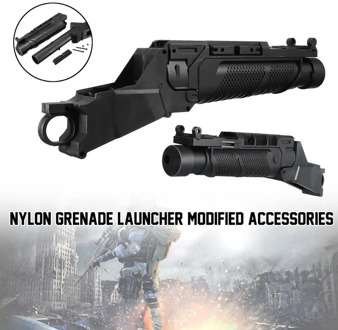 For Jinming M4 Grenade Launcher Accessories Nylon Gel Ball Bla ster Toy Water Gu n Accessories 20mm Rail