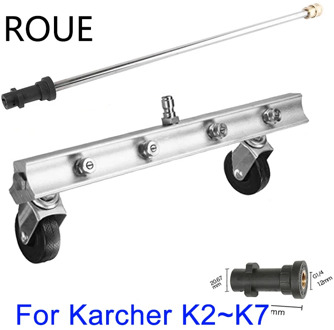 For Karcher High Pressure Water-Gun Cleaning Car Body Chassis Car Washing Machine Water Washing Machine 4 Nozzle Cleaning Kit