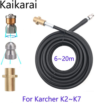 For karcher K pressure washer high pressure water hose with Jetting nozzle hose for washing sewer and sewage pipe cleaning