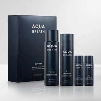 For Men Aqua Breath Duo Set 4 pcs