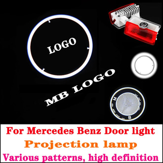 For Mercedes Benz Car Door Light Projection Laser Radium spotlight Welcome Light Lamp A W177 B W246 M W166 G W463 EQC Class