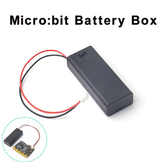 For micro:bit Battery Holder Case Cover Shell for 2pcs AAA Batteries 3V PH2.0 for Microbit Development Board Kids FZ3226