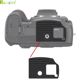 For Nikon D800 D800E D810 Bottom ornament Back cover Rubber DSLR Camera Replacement Unit Repair Part