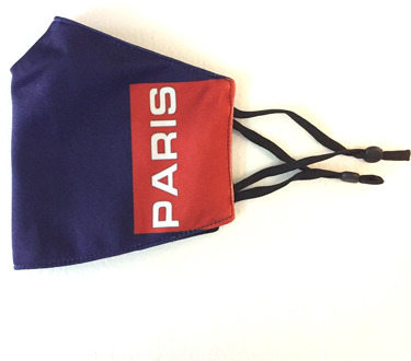 For Paris France Face Mask Reusable Anti Dust Proof Washable Shield With 5 Ply Filter Face Mouth Masks